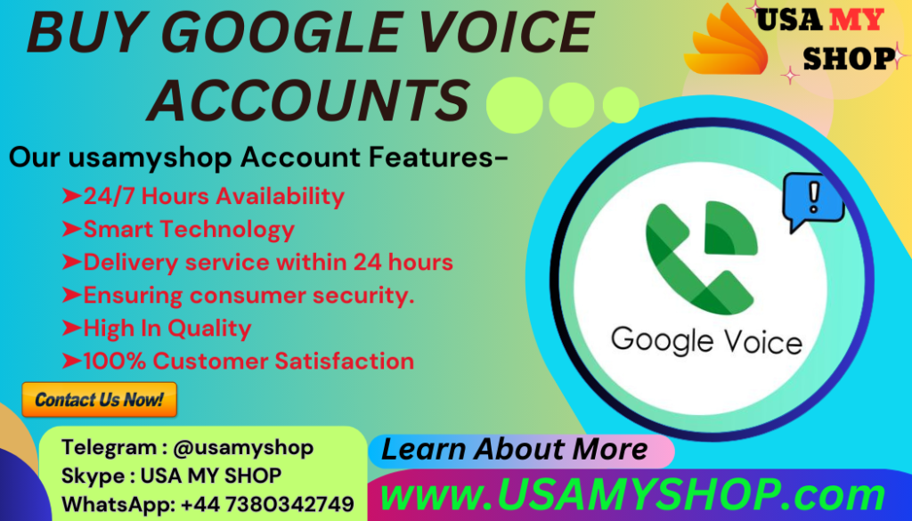 Buy Google Voice Accounts