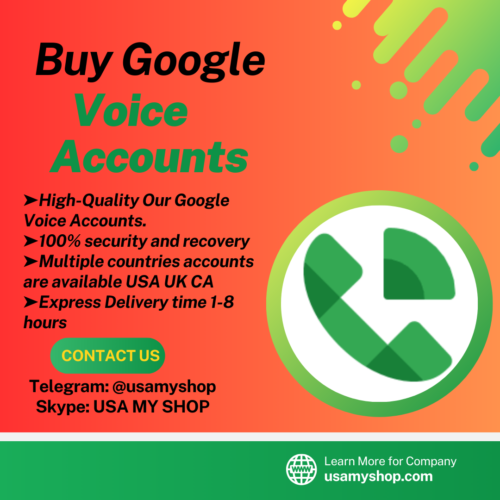 Buy Google Voice Accounts